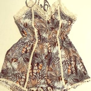 SUPER Cute Romper with Open Back
